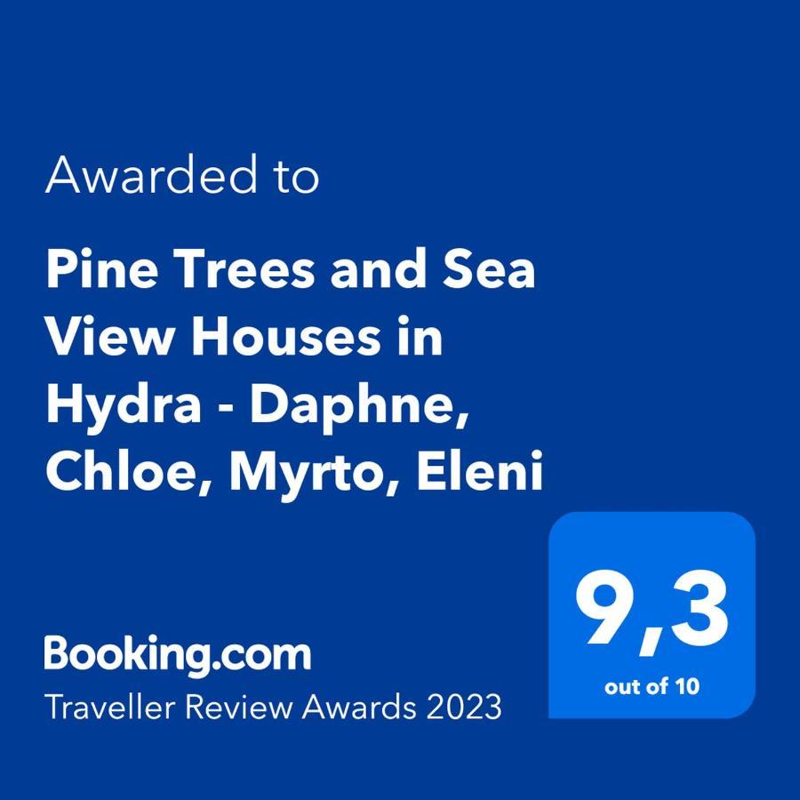 Pine Trees And Sea View Houses In Hydra - Daphne, Chloe, Myrto, Eleni 외부 사진